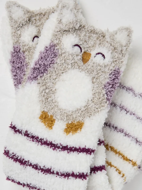 Cosy Owl Socks*FatFace Clearance