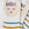 Llama Fluffy Socks*FatFace Outlet