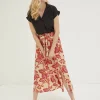 Sascha Vine Floral Midi Skirt*FatFace Online