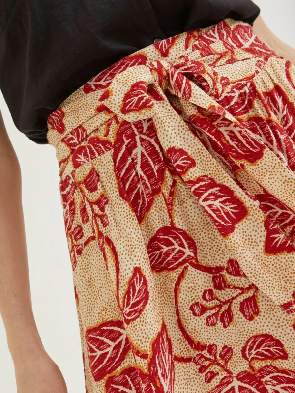 Sascha Vine Floral Midi Skirt*FatFace Online