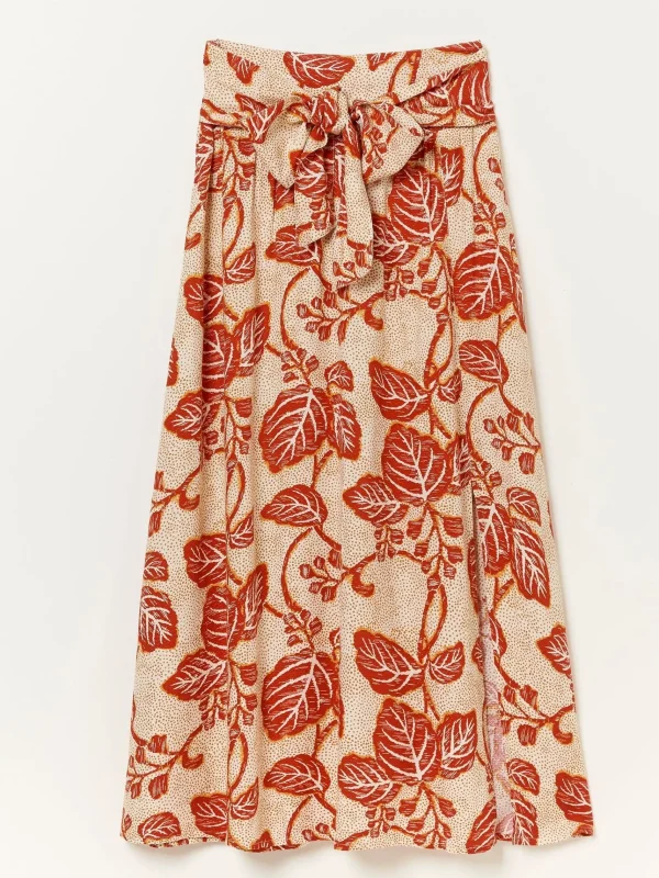 Sascha Vine Floral Midi Skirt*FatFace Online