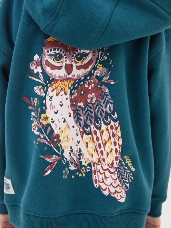 Owl Zip Through Hoodie*FatFace Outlet