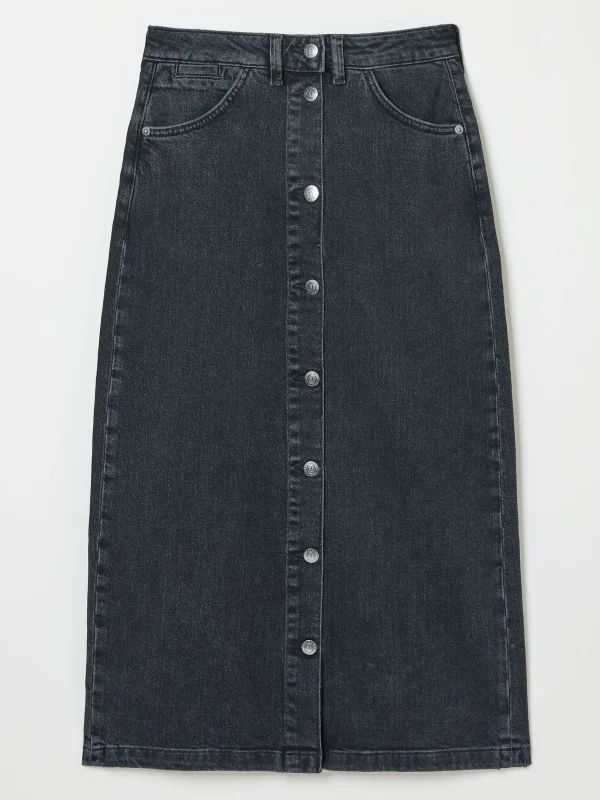 Darna Denim Midi Skirt*FatFace Store