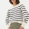 Eliana Stripe Jumper*FatFace Clearance