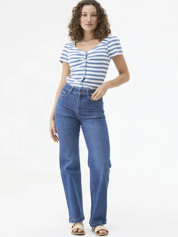 Elise Wide Leg Jeans*FatFace Store