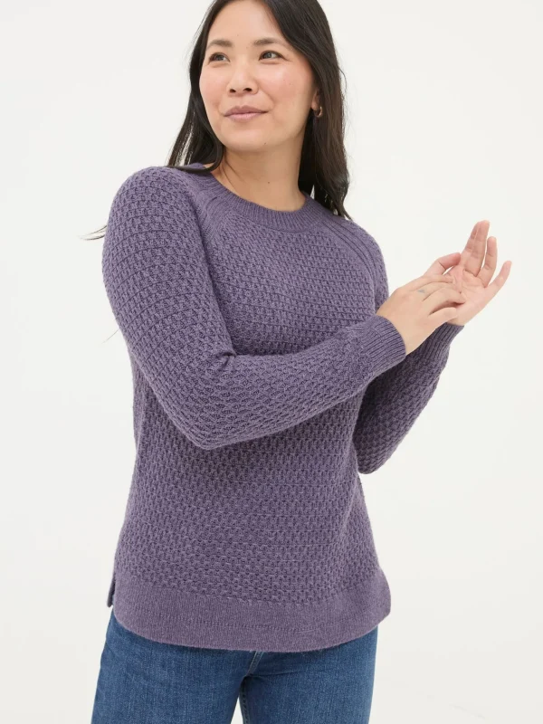 Ella Textured Jumper*FatFace Outlet