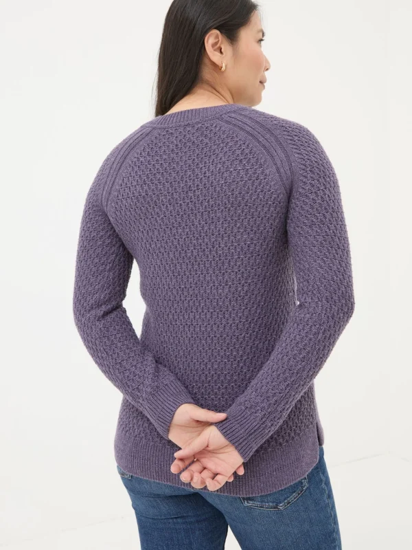 Ella Textured Jumper*FatFace Outlet