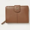 Etta Leather Zip Purse*FatFace Clearance