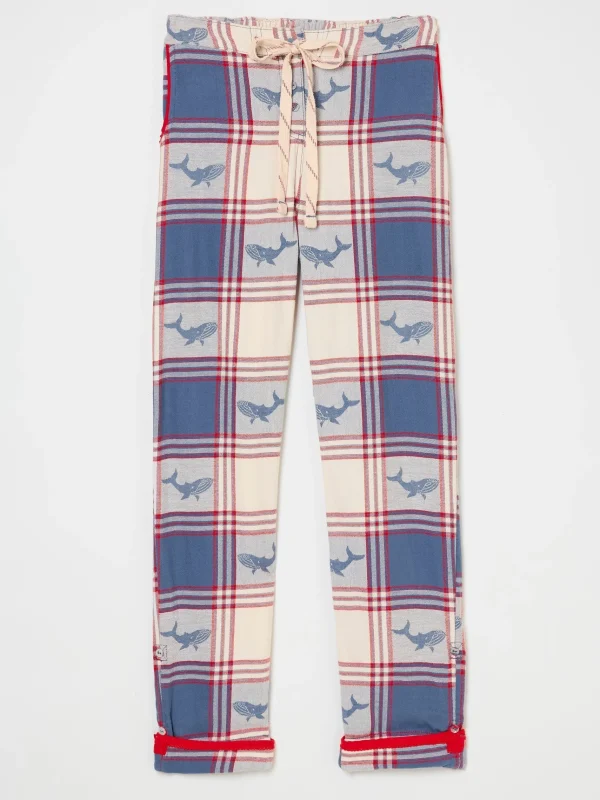 Eva Whale Jacquard Pyjama Bottoms*FatFace Best