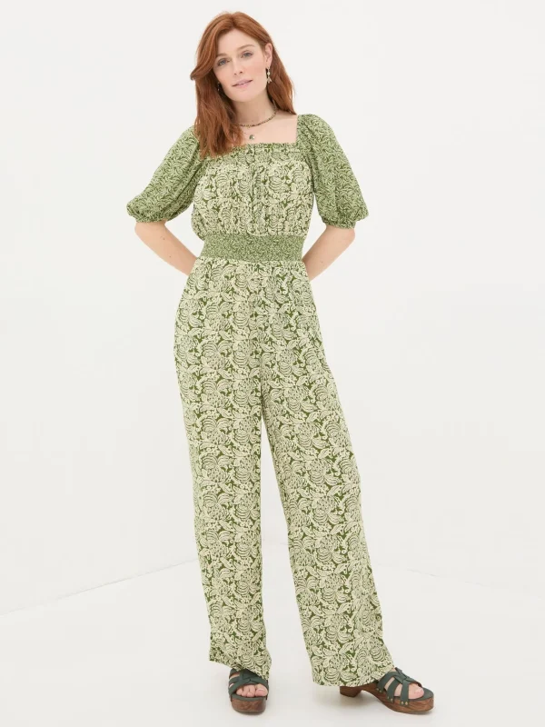 Eva Damask Floral Jumpsuit*FatFace Cheap