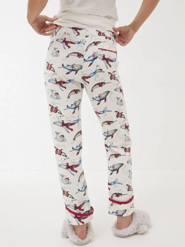 Eva Wilson The Whale Shelter Pyjama Bottoms*FatFace Sale