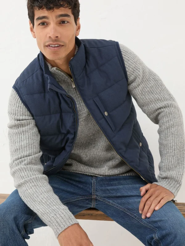 Exmouth Quilted Gilet*FatFace Cheap