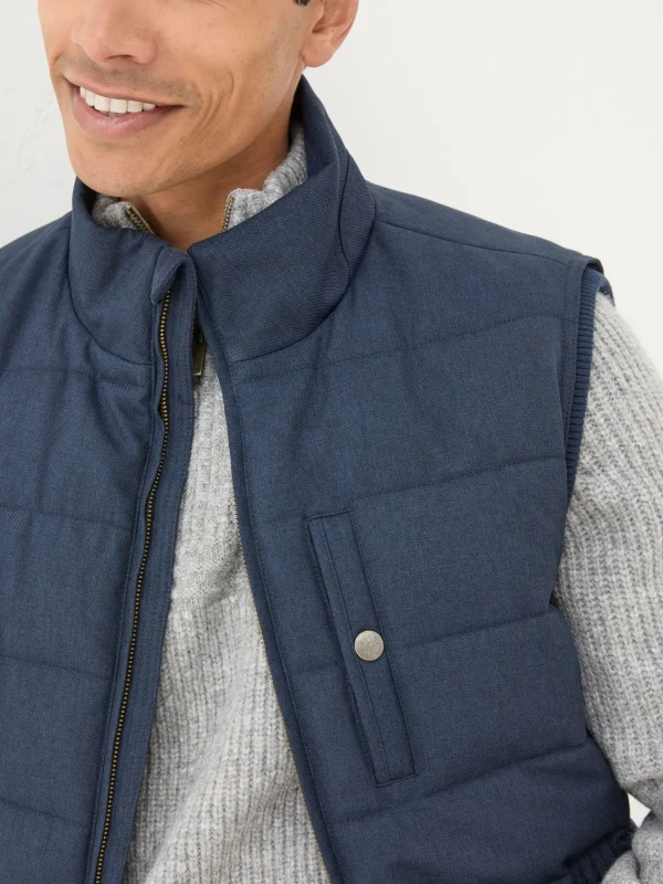 Exmouth Quilted Gilet*FatFace Cheap