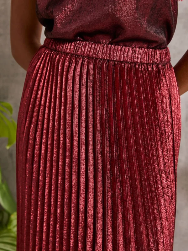 Gaia Pleated Skirt*FatFace Online