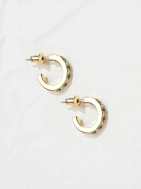 Gem Huggy Hoops Earrings*FatFace Shop