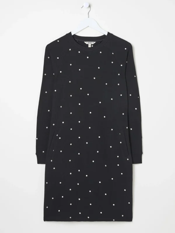 Georgia Embroidered Sweat Dress*FatFace Online