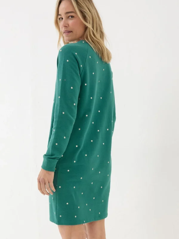 Georgia Embroidered Sweat Dress*FatFace Best Sale