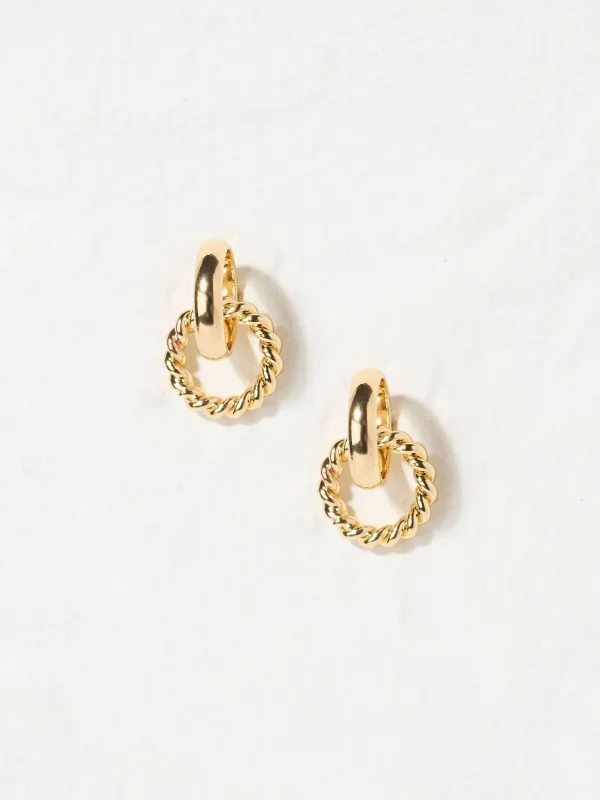 Tone Chain Drop Earrings*FatFace Outlet