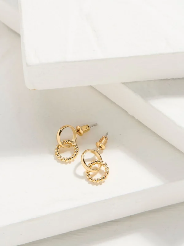 Tone Chain Drop Earrings*FatFace Outlet