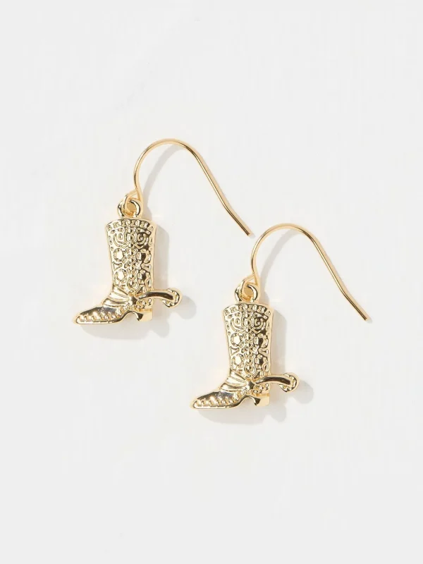 Tone Cowboy Boot Earrings*FatFace Online