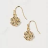 Tone Floral Drop Earrings*FatFace Fashion