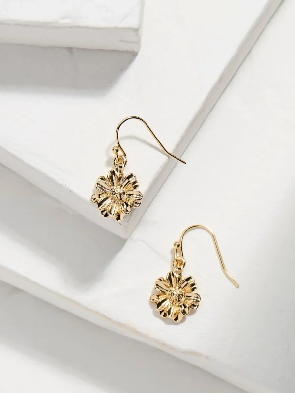 Tone Floral Drop Earrings*FatFace Fashion