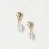 Tone Pearl Drop Earrings*FatFace Fashion