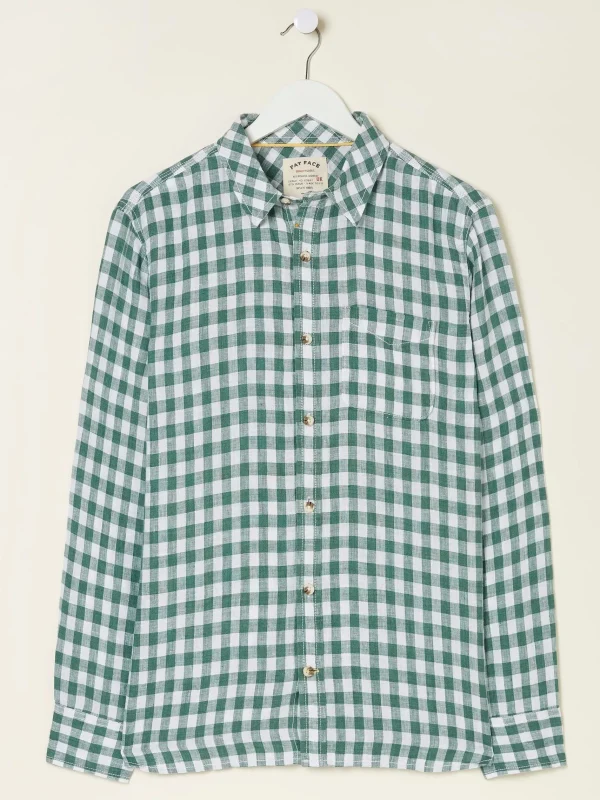 Gingham Linen Shirt*FatFace New