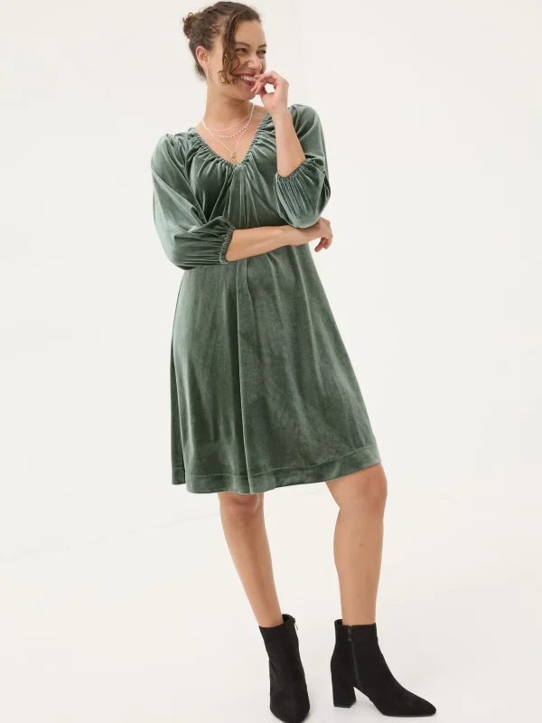 Gracie Velvet Dress*FatFace Cheap