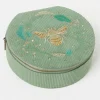 Large Bee Embroidered Jewellery Box*FatFace Best Sale