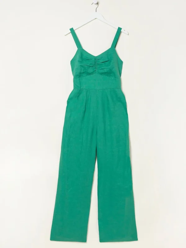 Linen Vic Jumpsuit*FatFace Best