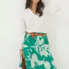 Textured Leaves Skirt*FatFace Best