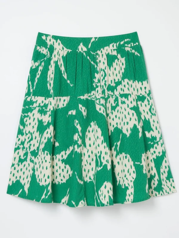 Textured Leaves Skirt*FatFace Best