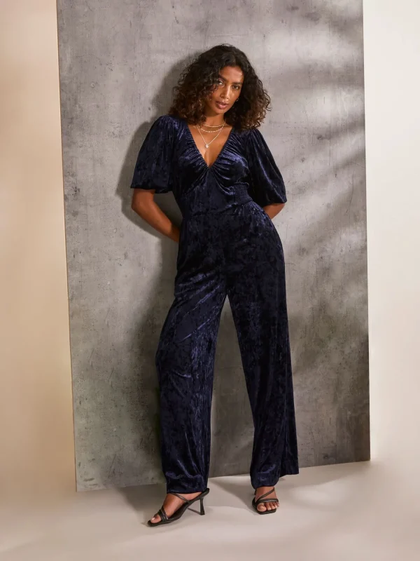 Greta Velvet Jumpsuit*FatFace Best Sale