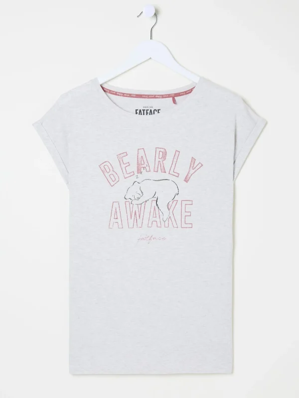 Bearly Awake 100% Cotton T-Shirt*FatFace Sale