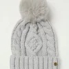 Billie Cable Bobble Beanie*FatFace Discount