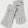 Cable Knit Gloves*FatFace Outlet