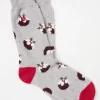 Christmas Pudding Mallory Socks*FatFace Fashion