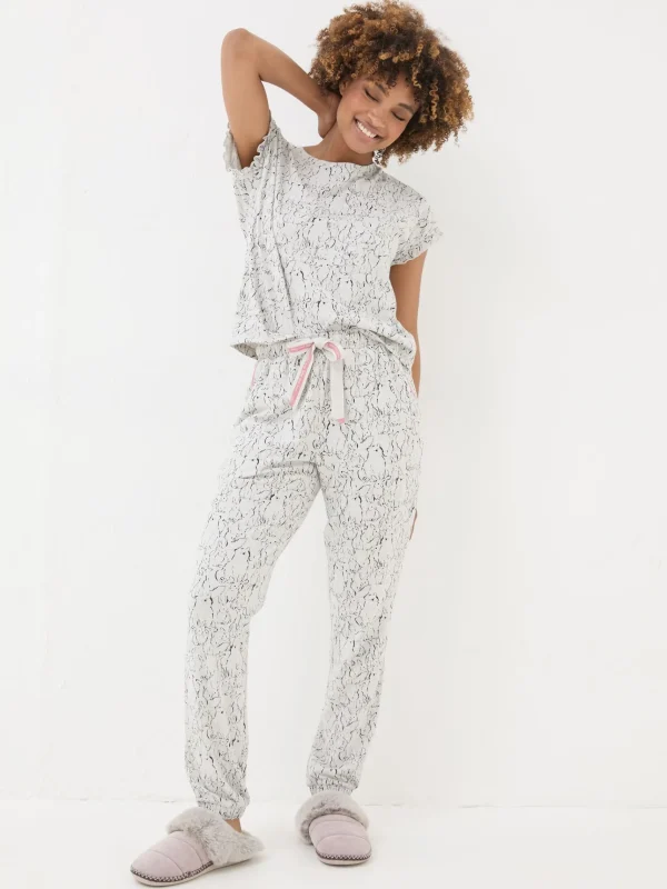 Cotton Bunny Pyjamas Set*FatFace Store