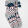 Fairisle Pattern Bedsocks*FatFace Clearance