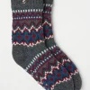 Mens Fair Isle Pattern Bedsocks*FatFace Sale