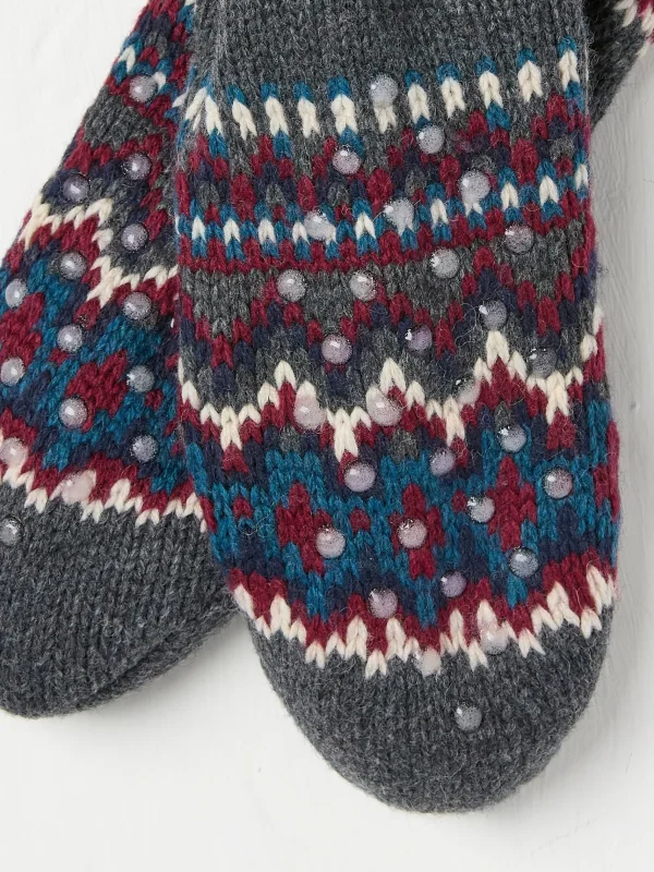 Mens Fair Isle Pattern Bedsocks*FatFace Sale