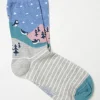 Penguin Scene Socks*FatFace Outlet