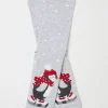 Womens Fluffy Kissing Penguin Socks 1 Pack*FatFace Store