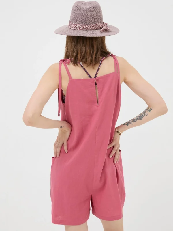 Hallie Linen Blend Playsuit*FatFace Best