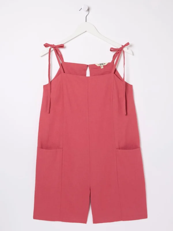 Hallie Linen Blend Playsuit*FatFace Best