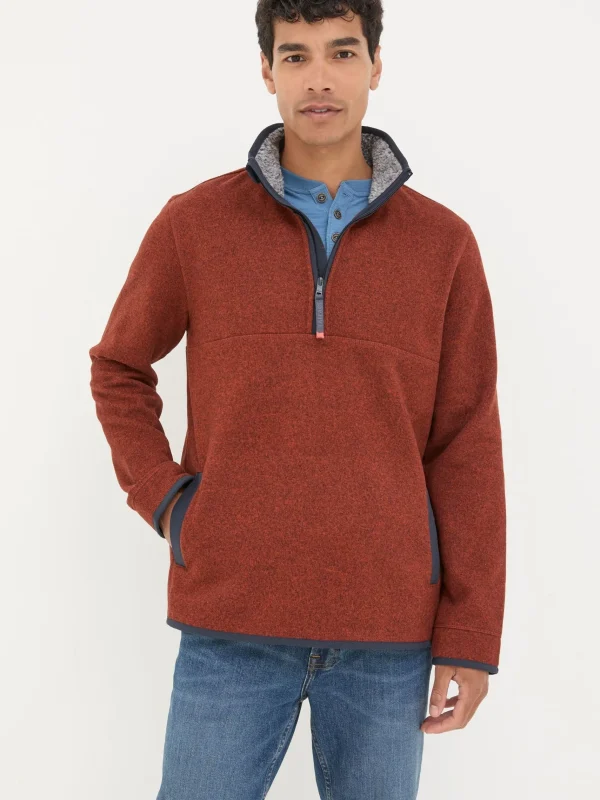 Haxby Half Neck Sweatshirt*FatFace Flash Sale