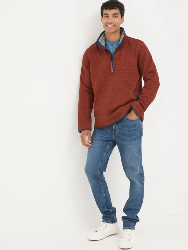 Haxby Half Neck Sweatshirt*FatFace Flash Sale