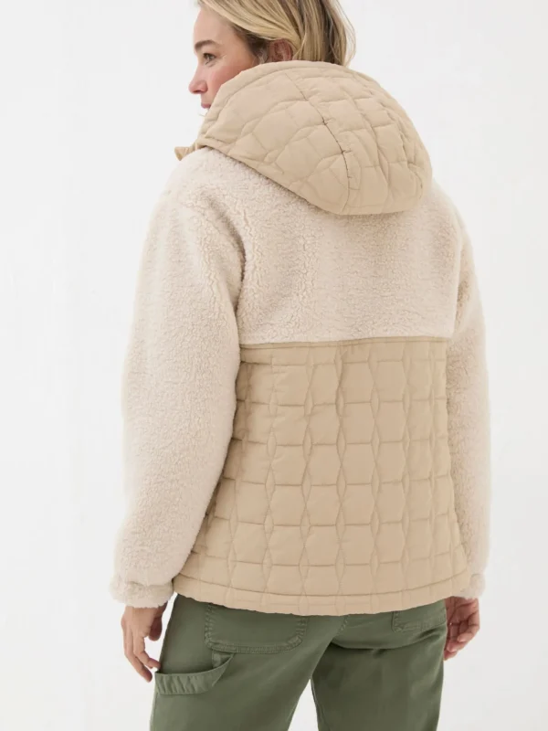 Honey Fleece Quilted Jacket*FatFace Sale