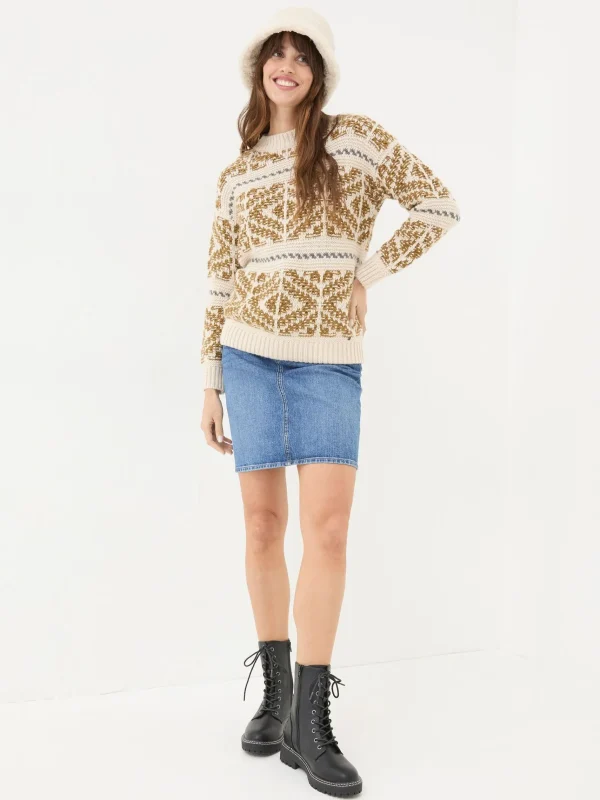 Ikat Wild Frontiers Jumper*FatFace New